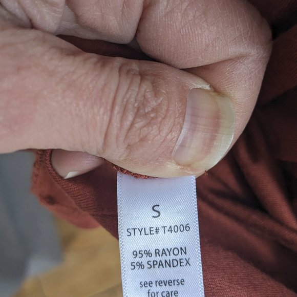 ⭐Burnt Orange Dress/Tunic - Picture 5 of 7